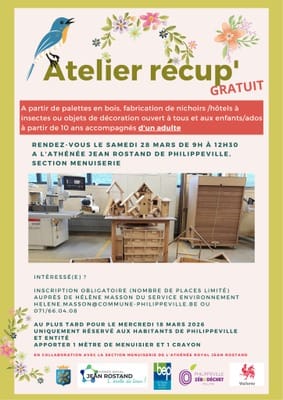 Atelier récup' en Belgique - Wekty
