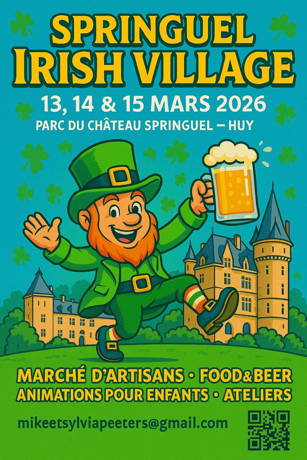 Springuel Irish Village en Belgique - Wekty