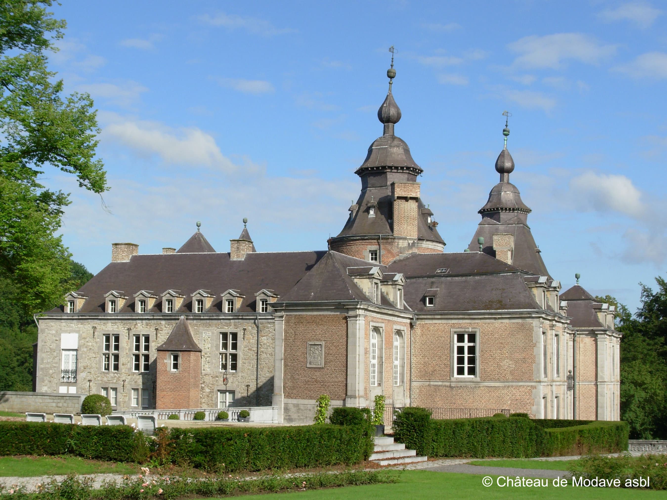 Château de Modave en Belgique - Wekty