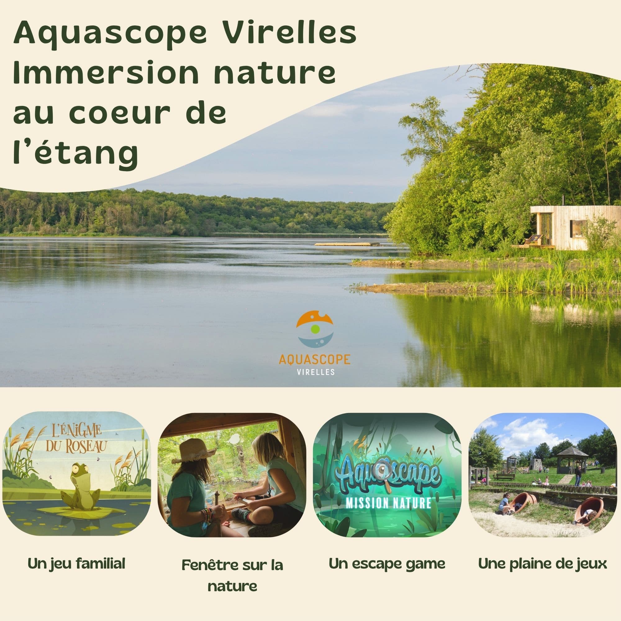 Aquascope de Virelles en Belgique - Wekty