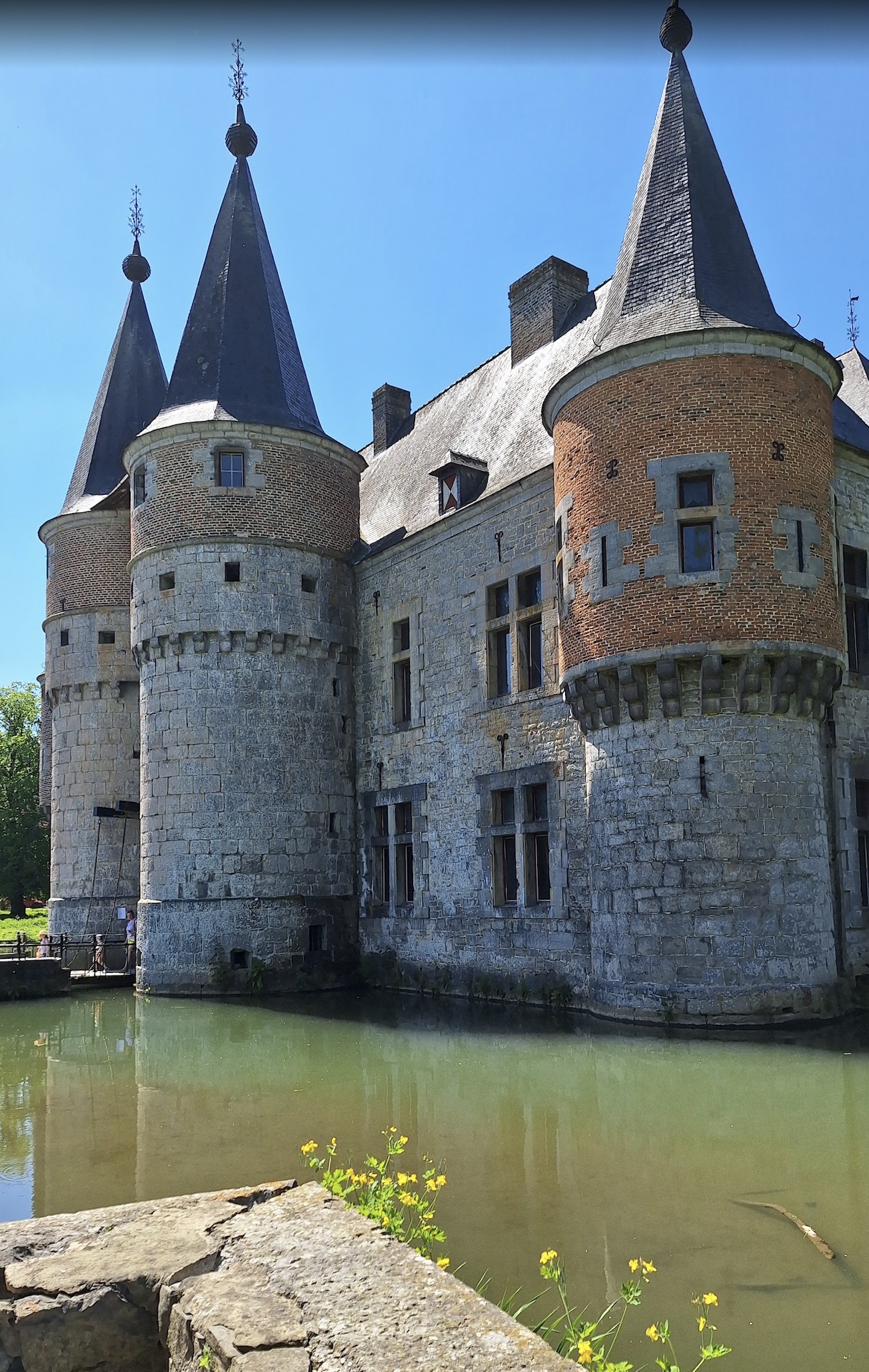 Château de Spontin en Belgique - Wekty