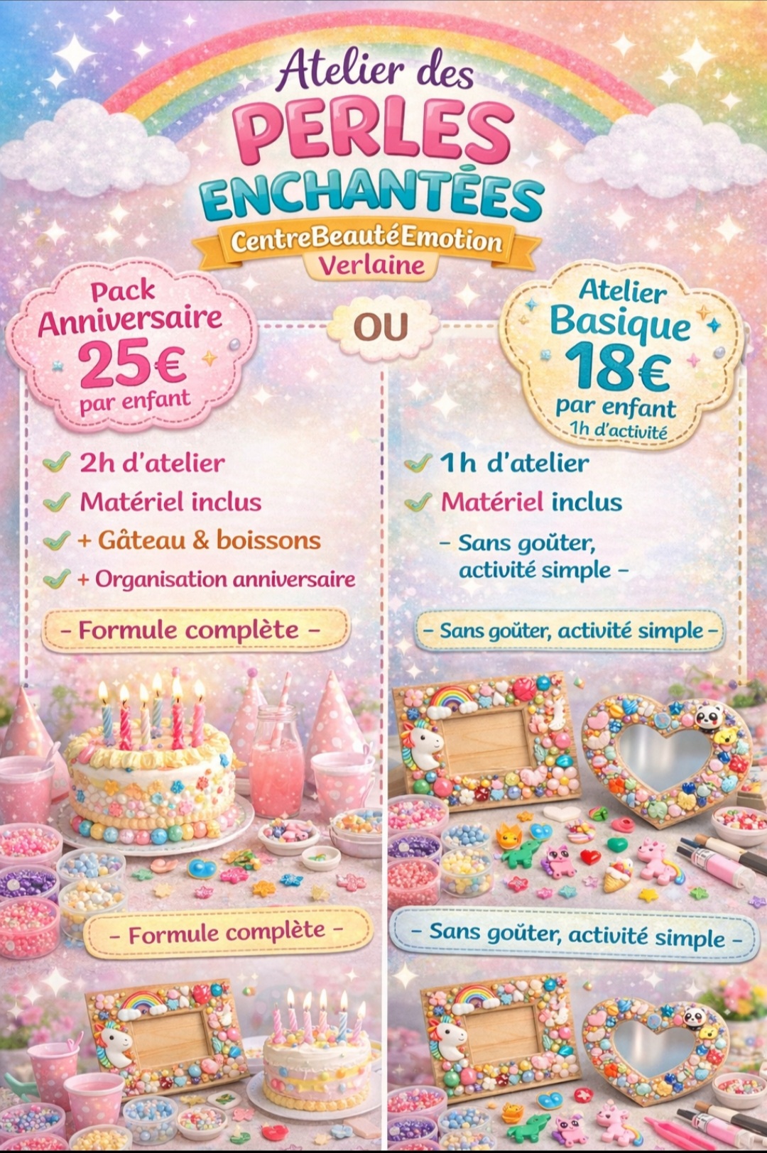 Anniversaire créatif pour enfants en Belgique - Wekty
