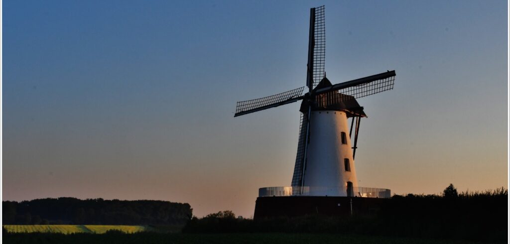 Moulin de Saintes en Belgique - Wekty