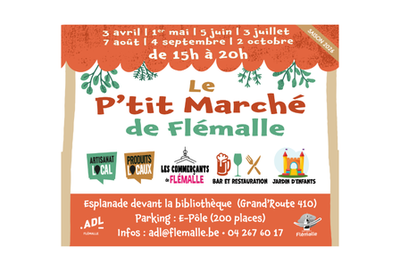 Le P’tit Marché de Flémalle en Belgique - Wekty