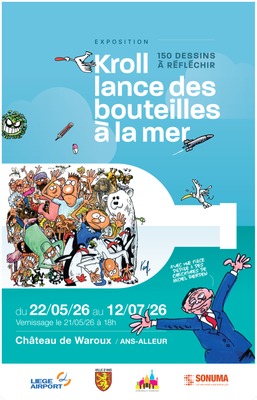 Exposition : Kroll lance des bouteilles à la mer à Alleur - Expo / Salon - Wekty