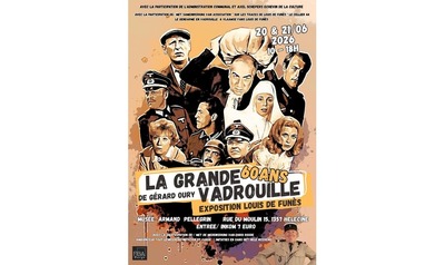 Exposition Louis de Funès : La Grande Vadrouille fête ses 60 ans ! à Hélécine - Expo / Salon - Wekty