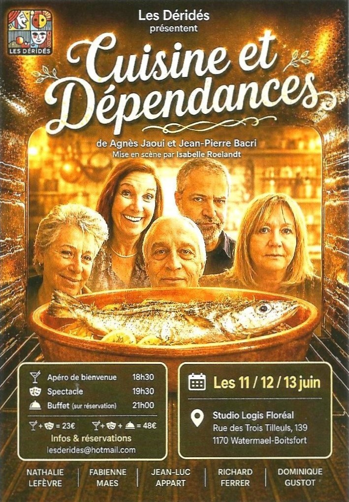 Cuisine et Dépendances - De A.Jaoui et J.P Bacri en Belgique - Wekty