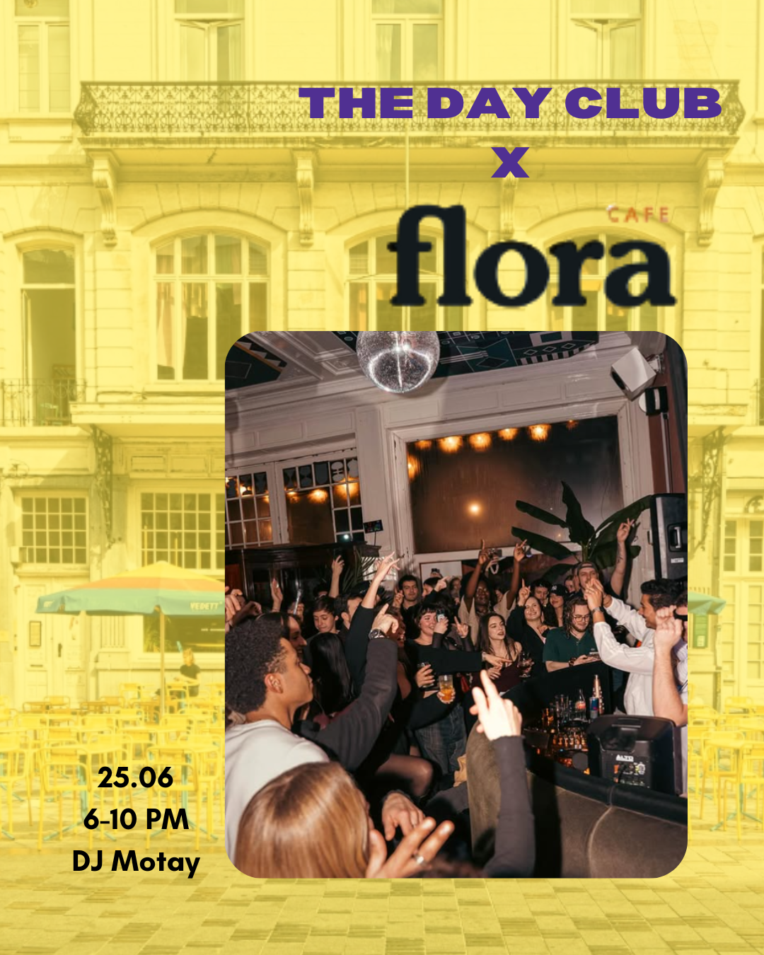 Early Clubbing @Café Flora (The Day Club) en Belgique - Wekty