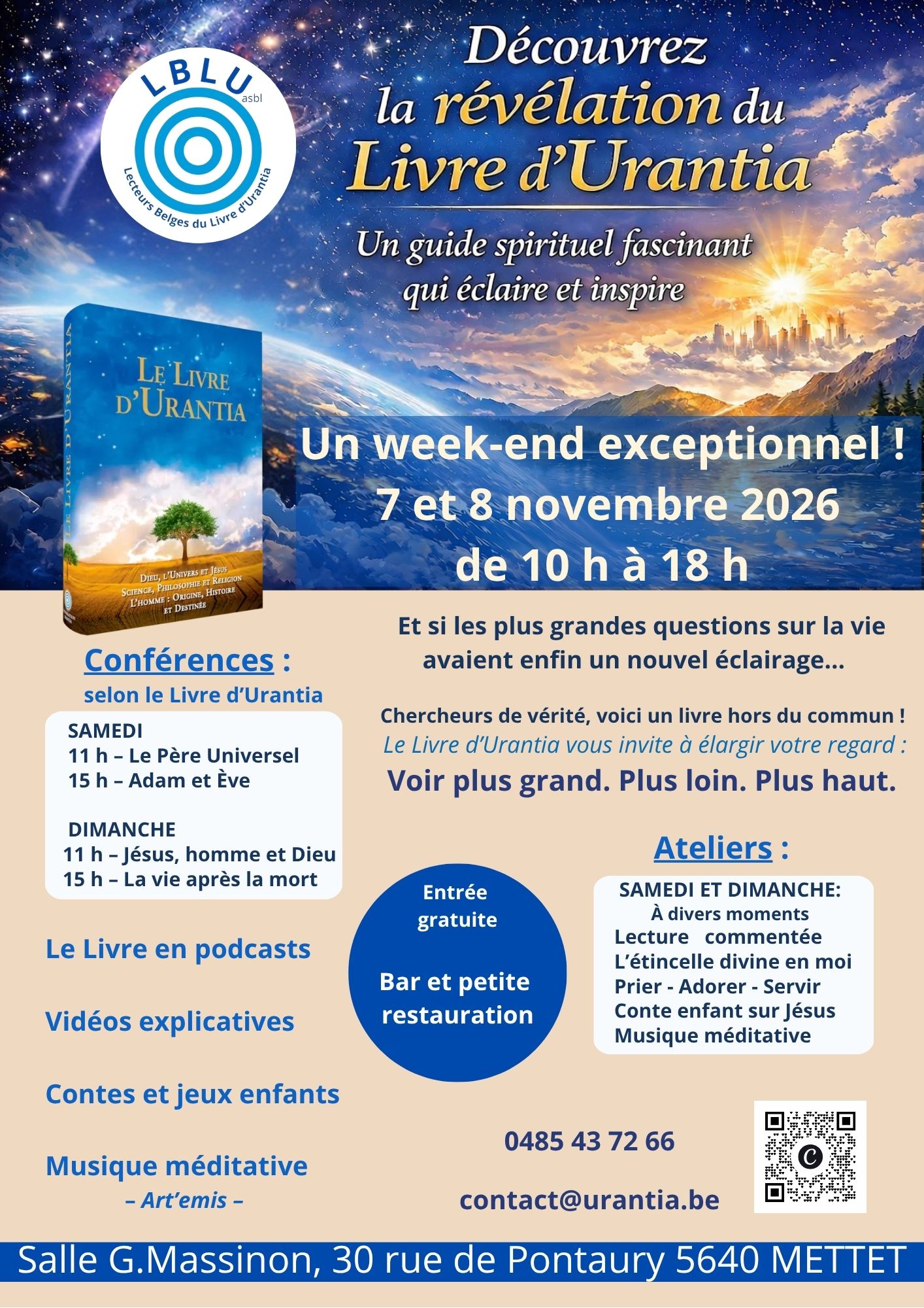 Découverte du Livre d'Urantia, un livre qui donne du sens ...