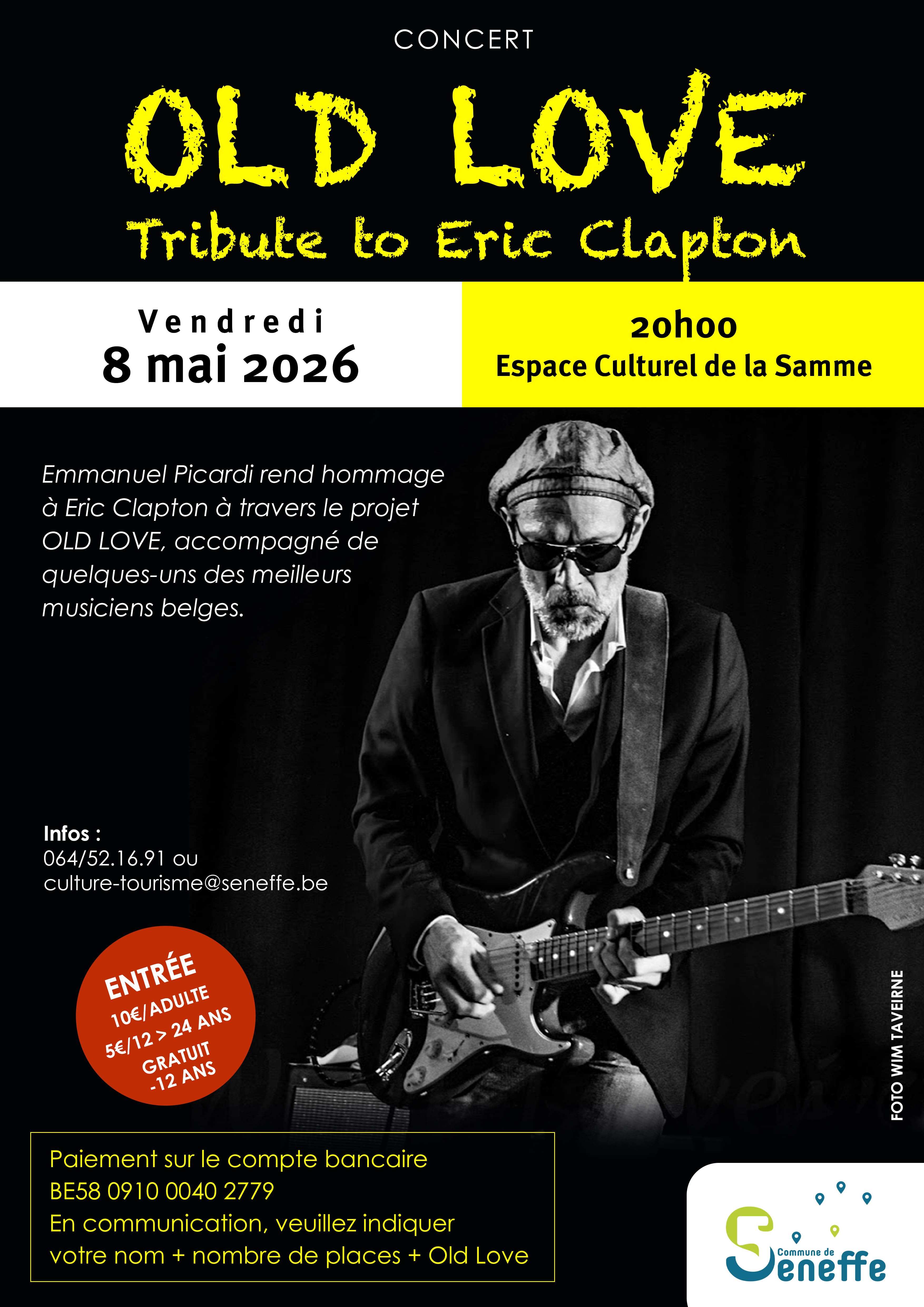 Old Love - Tribute Eric Clapton à Seneffe - Concert / Spectacle - Wekty